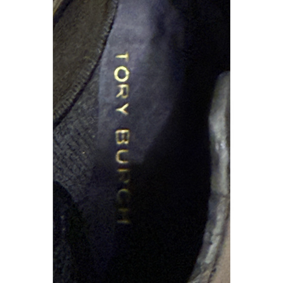 NEW TORY BURCH PERFECT BLACK 45MM LEATHER CHELSEA ANKLE BOOTIE BOOTS 152801 SZ 5 - Picture 8 of 8